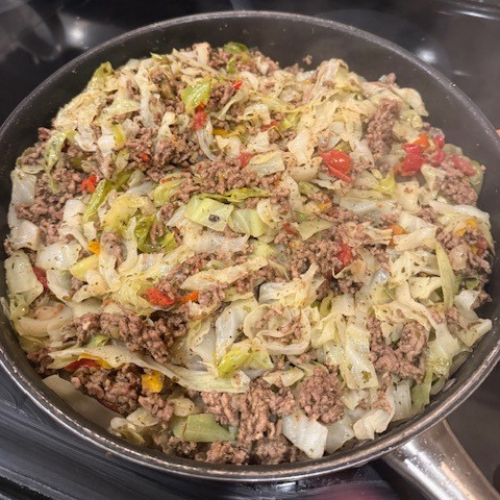 Keto Beef and Cabbage